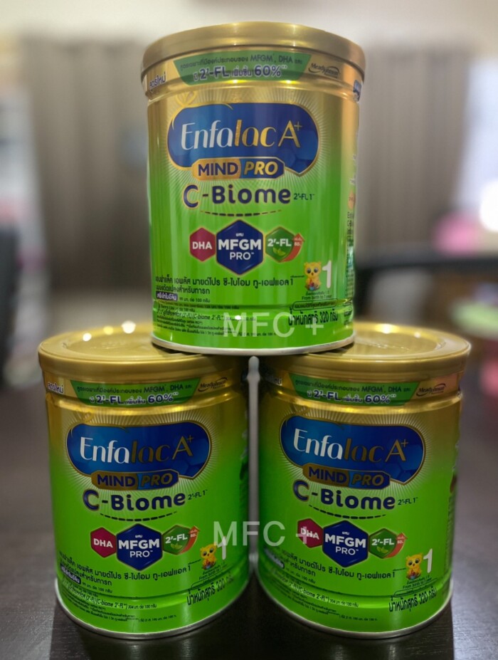📍ใหม่! Enfalac A+ mindpro C-Biome สูตร 1 ✨320 กรัม สำหรับเด็กผ่าคลอด (หมดอายุ 25-8-2026) - Image 5